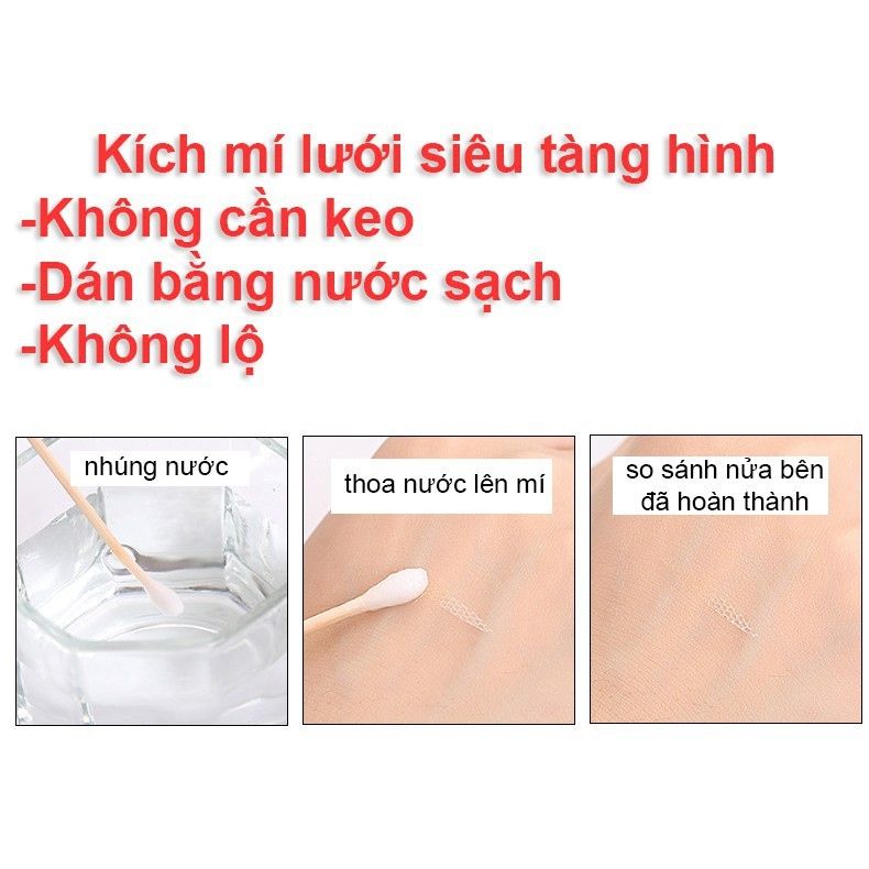 Dán kích mí lưới siêu mỏng, siêu tàng hình (gói 240 miếng)