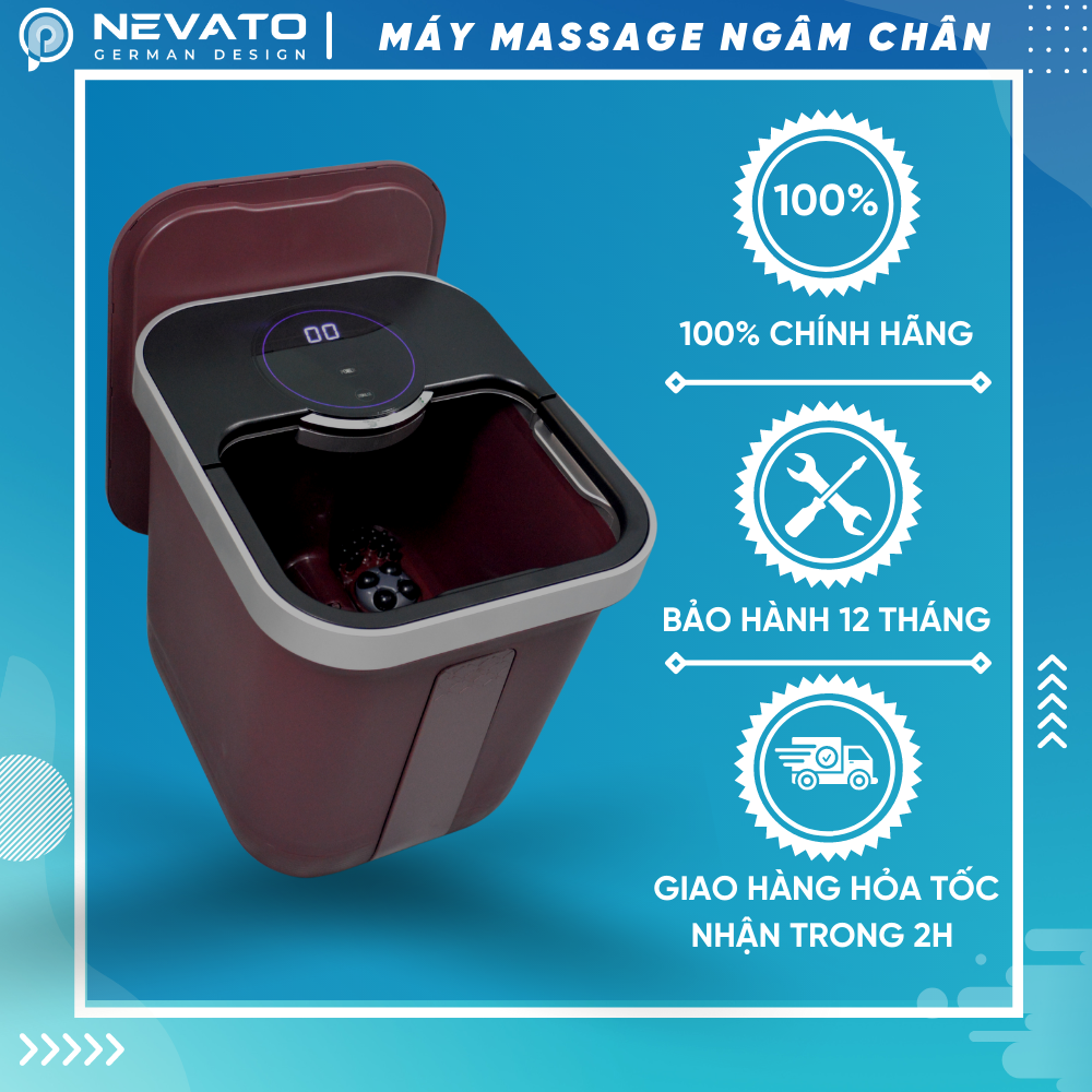Máy Massage Ngâm Chân Thải Độc Chăm Sóc Sức Khỏe