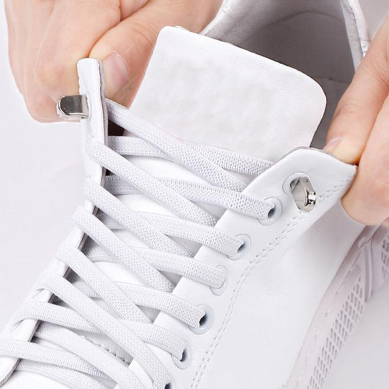 March 1Pair Shoelace Buckle Tieless Lace No Need Tie Shoelaces Lazy Shoelaces Buckle