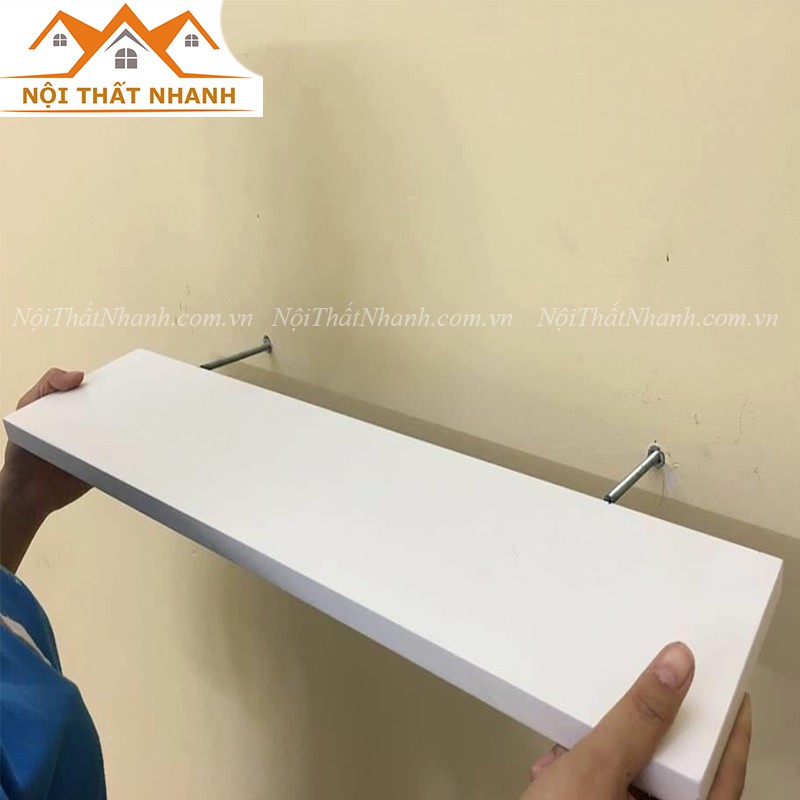 [ GIÁ TẠI XƯỞNG ] Kệ gỗ trang trí treo tường, Combo 3 thanh