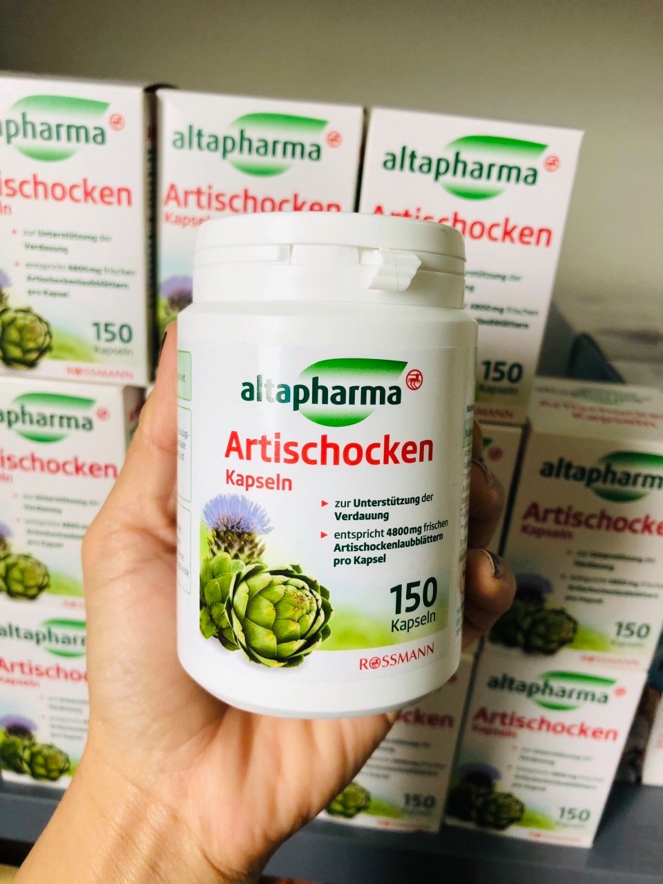 VIÊN UỐNG ARTISO bổ gan của ALTAPHARMA Đức