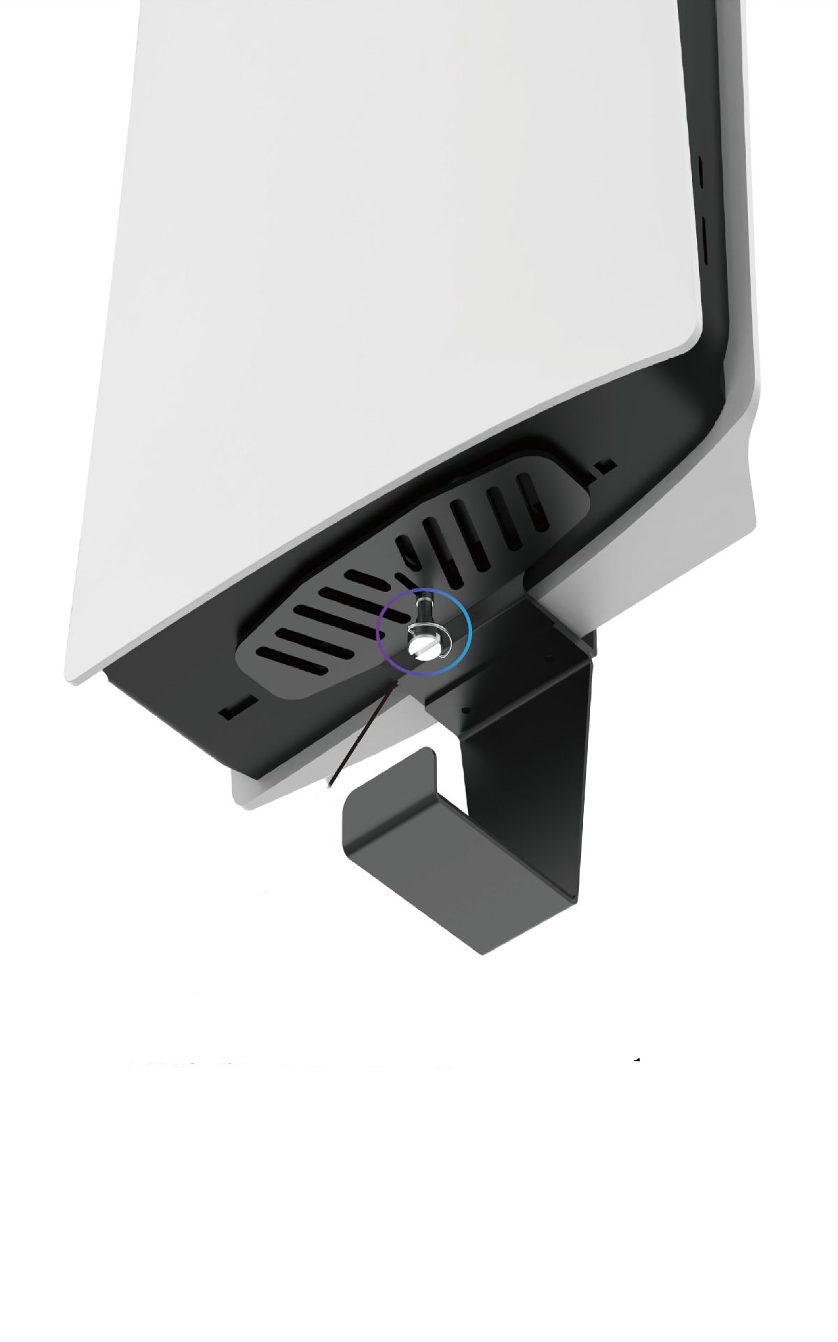 For PS5 Pro Console Wall Mount Universal Bracket P5 Console Bracket Compatible for P5/P5Slim