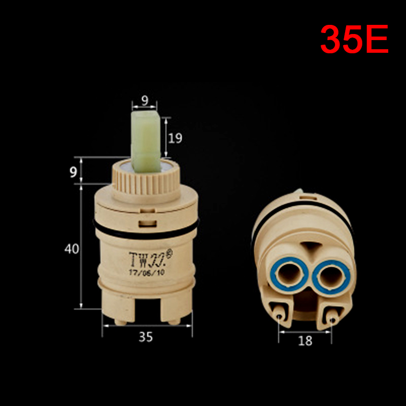 Brass ABS Shower Faucet Column Ceramic Disc Cartridge Mixing Valve Mixer Shower GAOHANG.