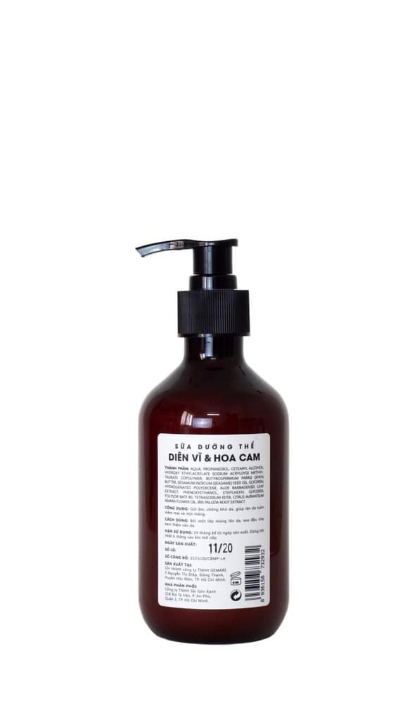 BODY LOTION - SỮA DƯỠNG ẨM CƠ THỂ