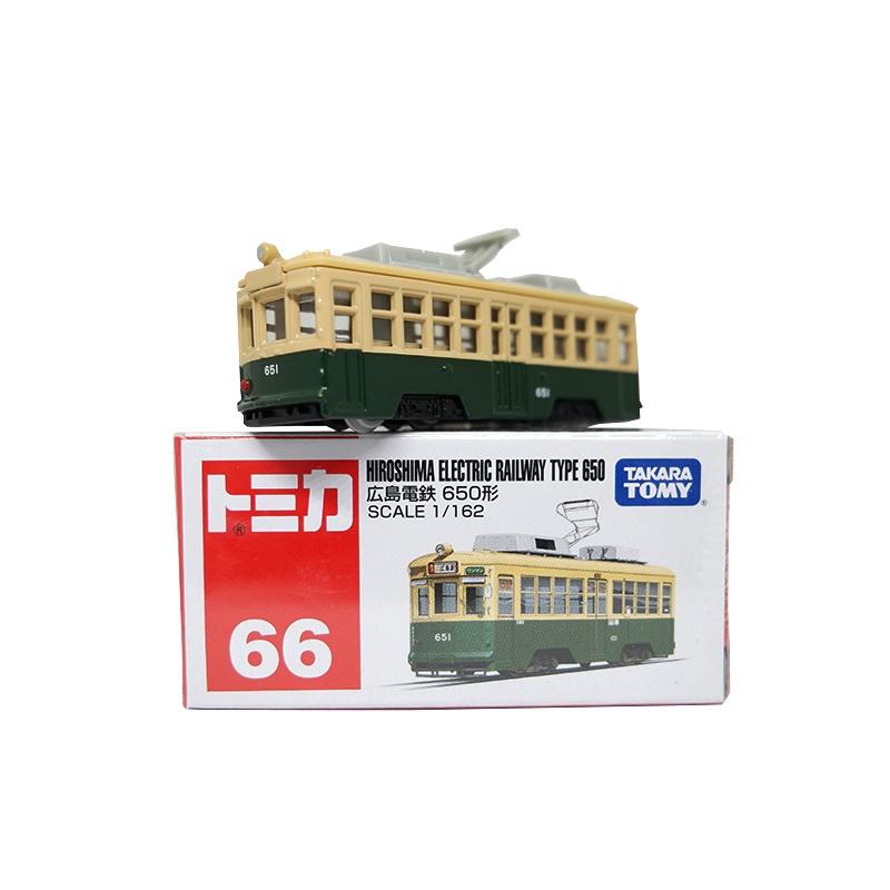 Tomica #66 HIROSHIMA ELECTRIC RAILWAY TYPE 650 1/162 SCALE Tomy Toy Vehicle NEW 