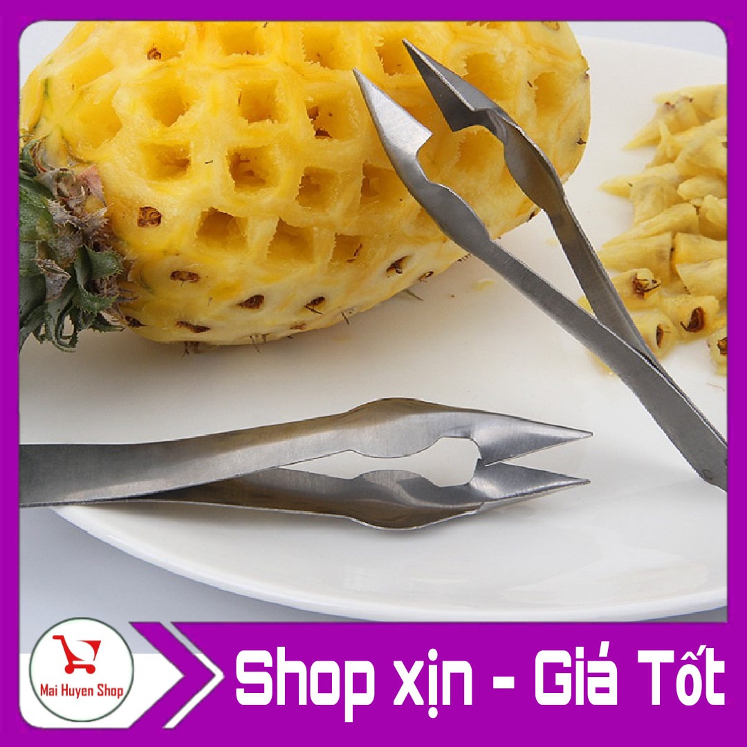 dụng cụ Gắp dứa gọt mắt dứa thơm khóm ( Bộ 2 cái )