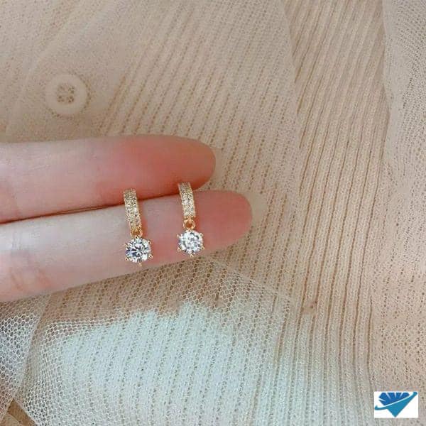 Bông tai bạc thời trang chất liệu bằng bạc s925 MS53c