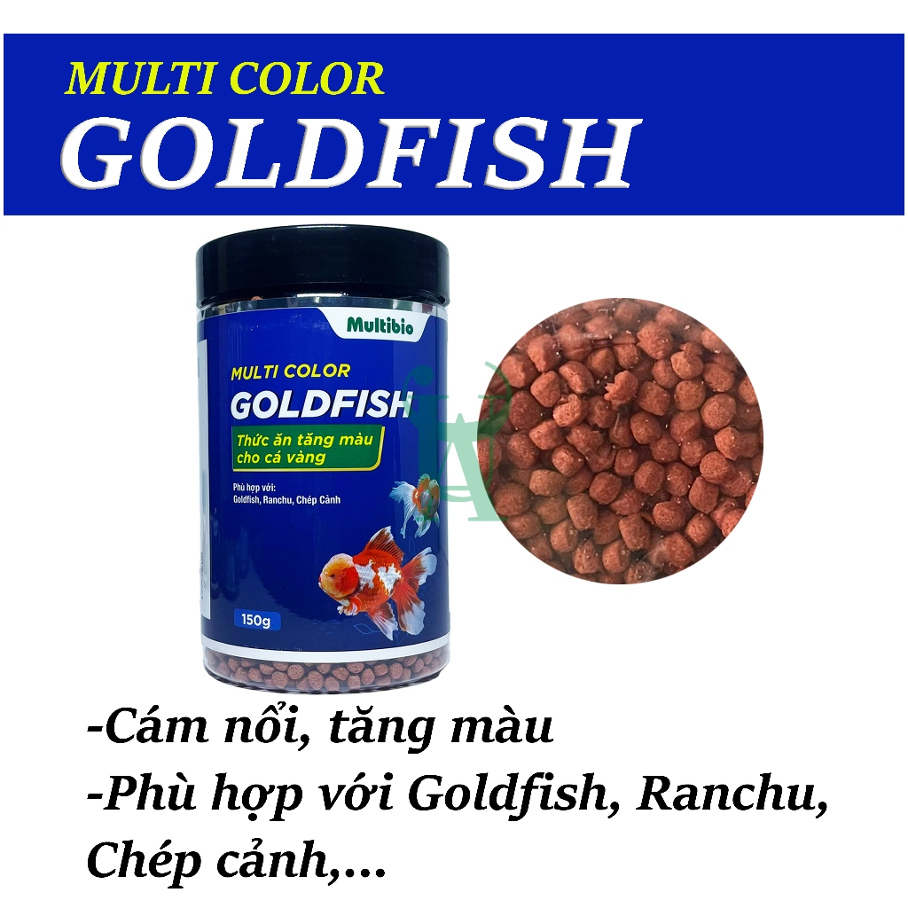 Thức ăn cám kích màu cho cá cảnh Multi Color