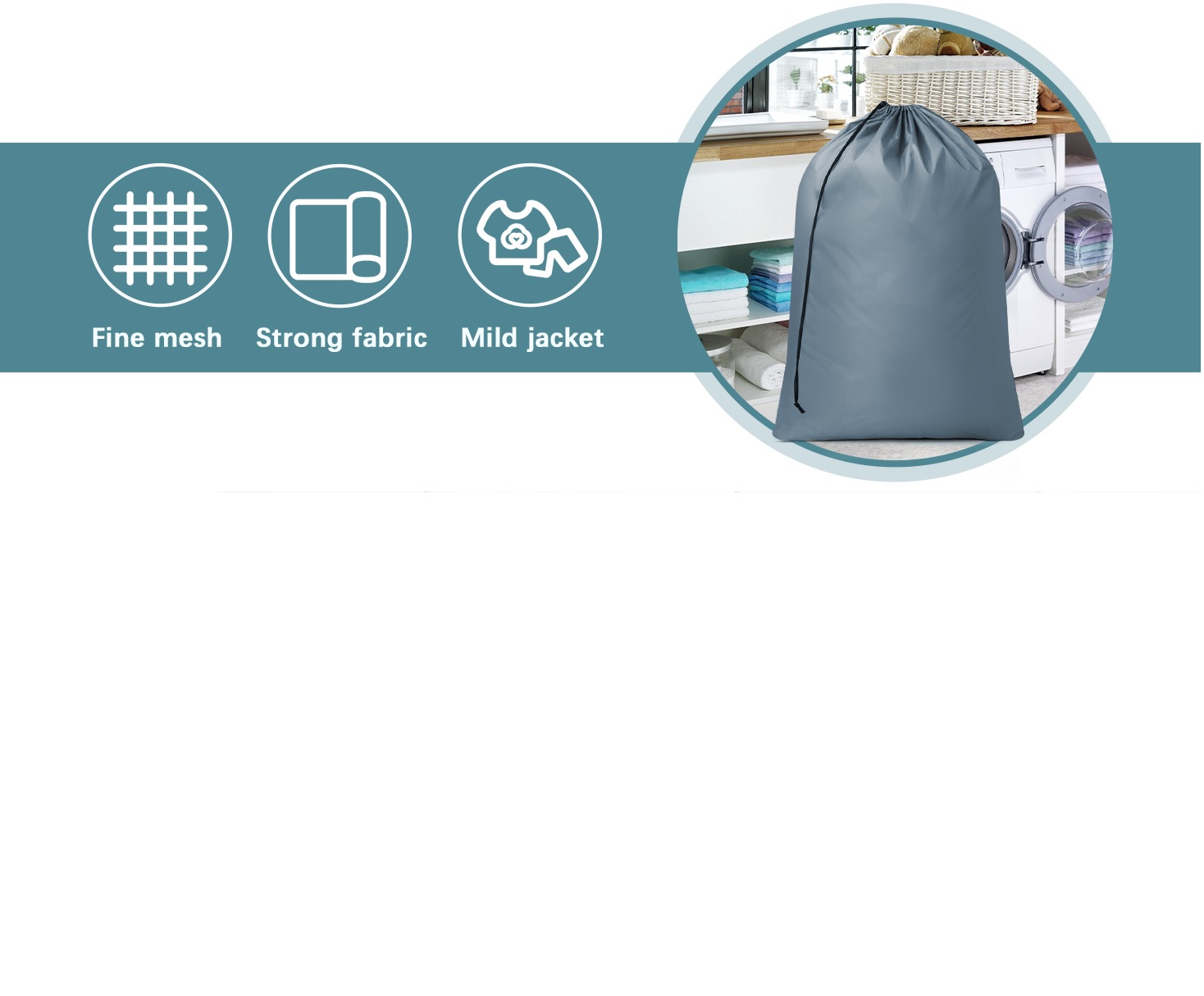 Wash Me Travel Laundry Bag, Machine Washable Dirty Clothes Organizer, Large Enough to Hold 4 Loads of Laundry, Easy Fit a Laundry Hamper or Basket XL. 
