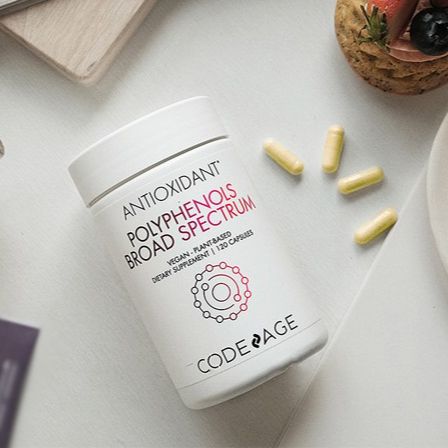 [Tem Chính Hãng] Viên Chống nắng sáng da Codeage Polyphenols Broad Spectrum 120 Viên