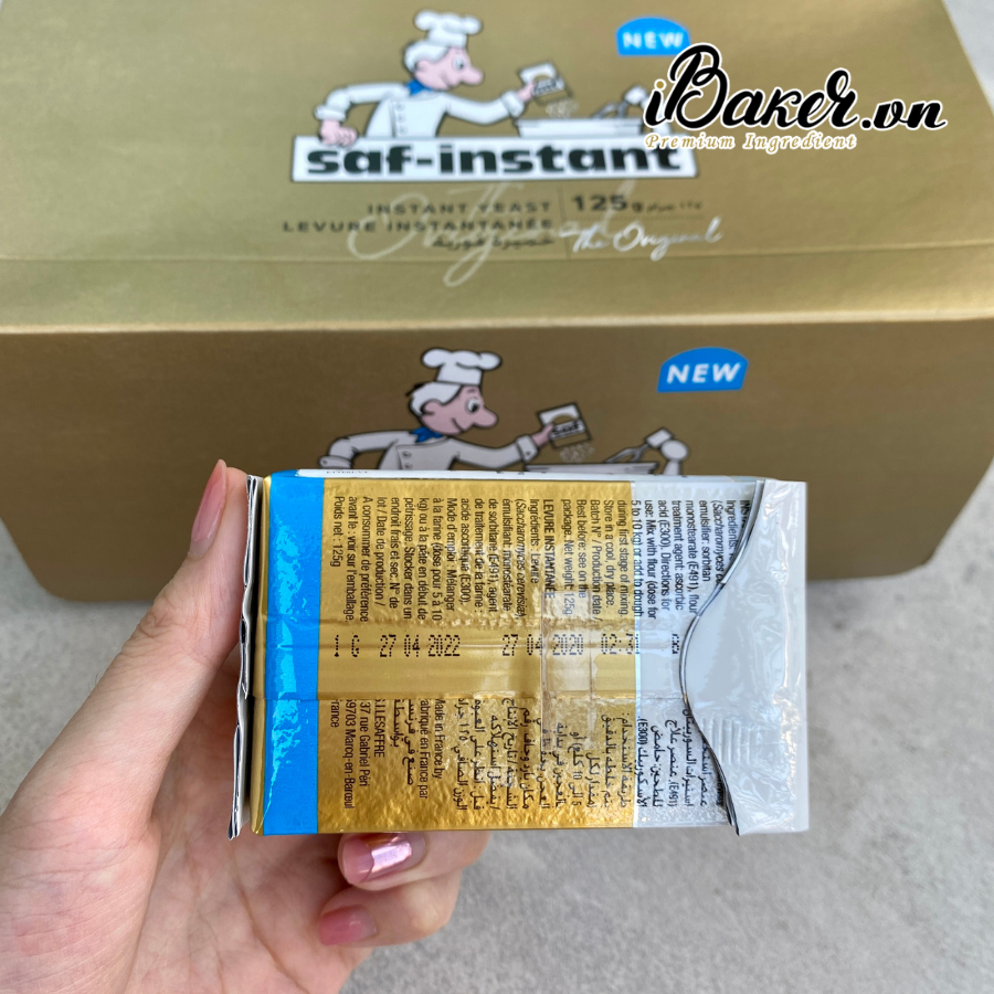 Men ngọt nhãn vàng Saf-Instant - 125g