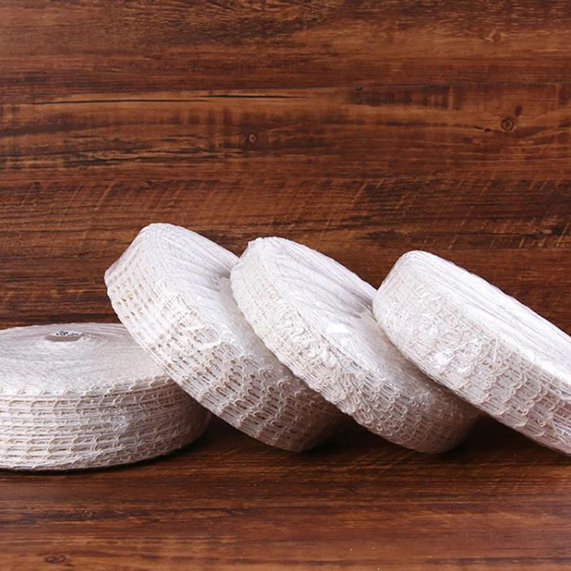 Lưới thịt bằng cotton 3 mét lưới Xúc xích giăm bông cuộn lưới xúc xích