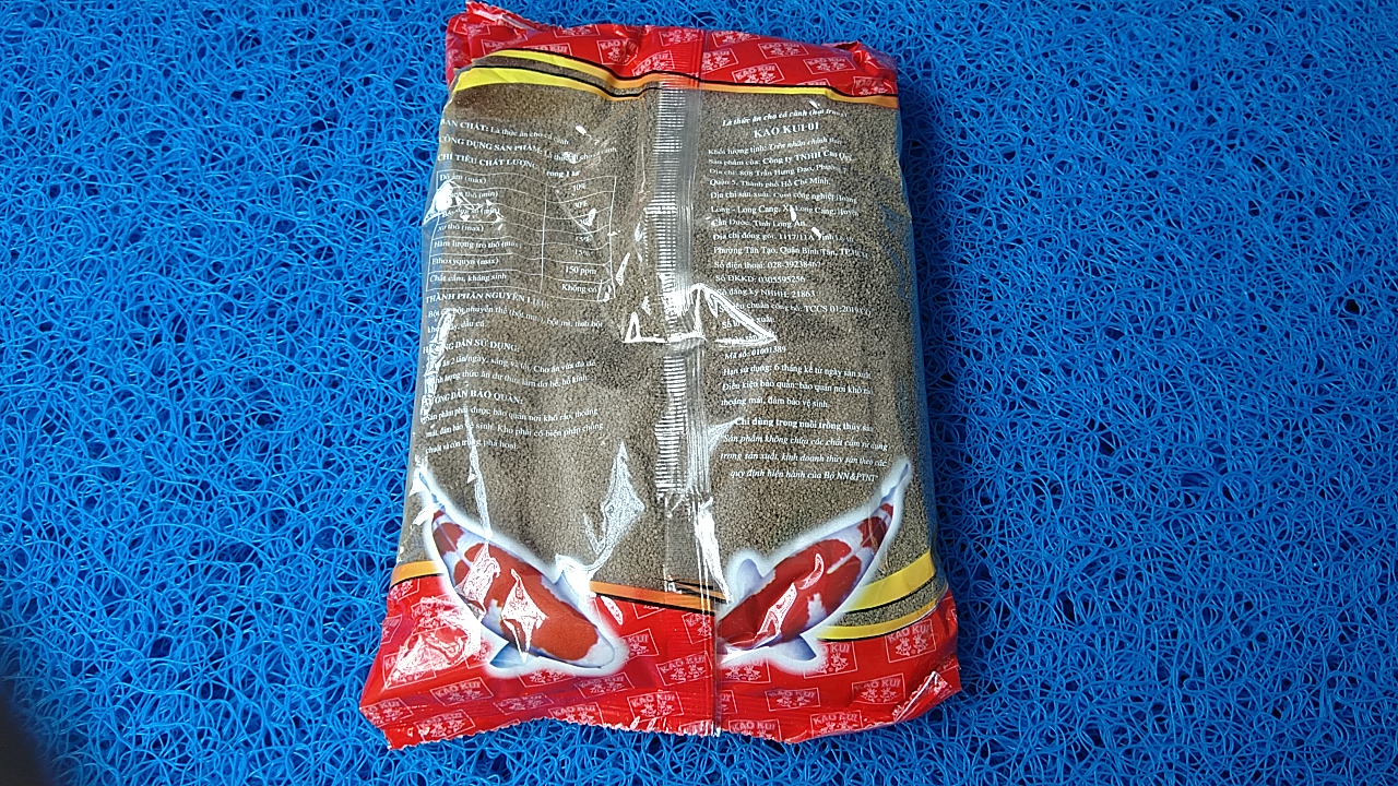 Thức ăn cá cảnh Kaokui, bịch 500gr.