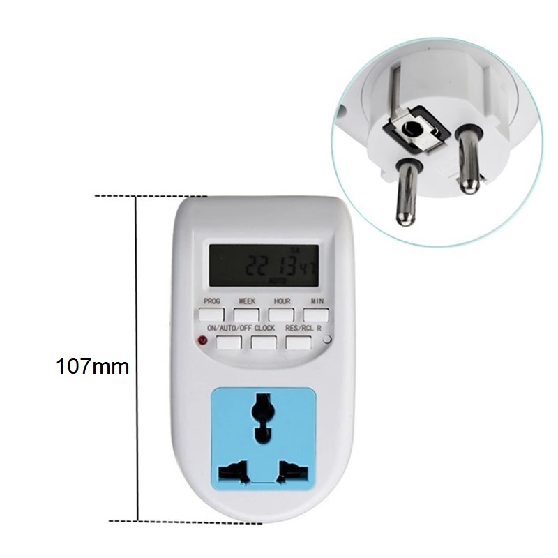 Ổ cắm hẹn giờ điện tử AL-06 16 lần tắt mở
