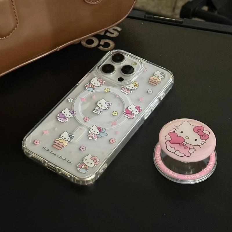 Cute%20Sanrio%20Hello%20Kitty%20Magnetic%20Bracket%20Magsafe%20Wireless%20Charge%20Phone%20Case%20For%20iPhone%2015%2014%2013%2012%2011%20Pro%20Max%20Clear%20Hard%20Cover%20-%20Image%208