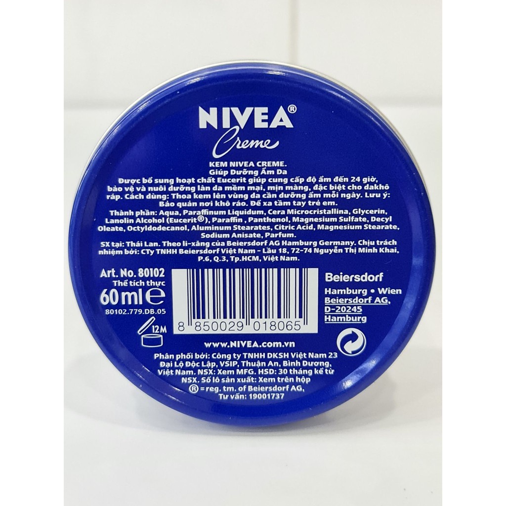 Kem Dưỡng Ẩm Da NIVEA Creme - xahang714