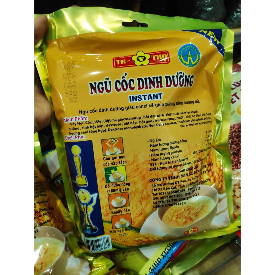 NGŨ CỐC DINH DƯỠNG GIÀU CANXI ( Túi 20 gói x 24g)