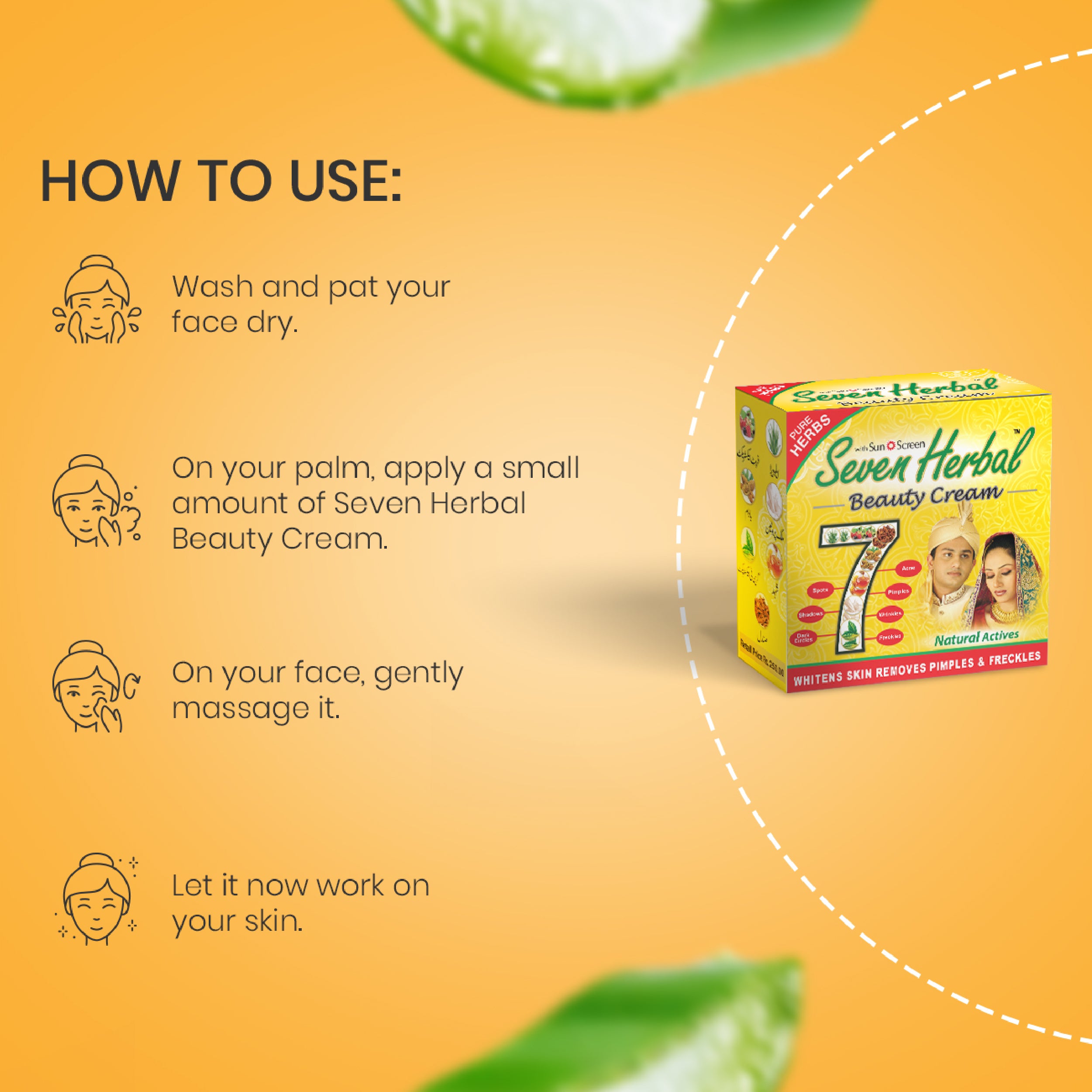 Herbal Beauty Cream (17g). 