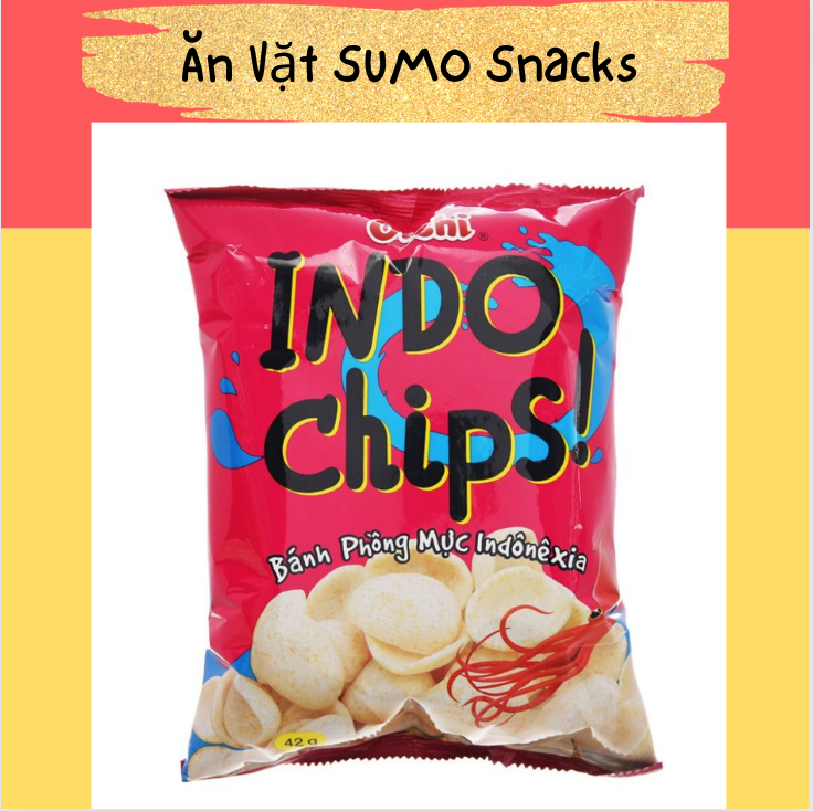 Bim Bim Snack Vị Phồng Mực Oishi 35/40g-Ăn Vặt Sumo Snack