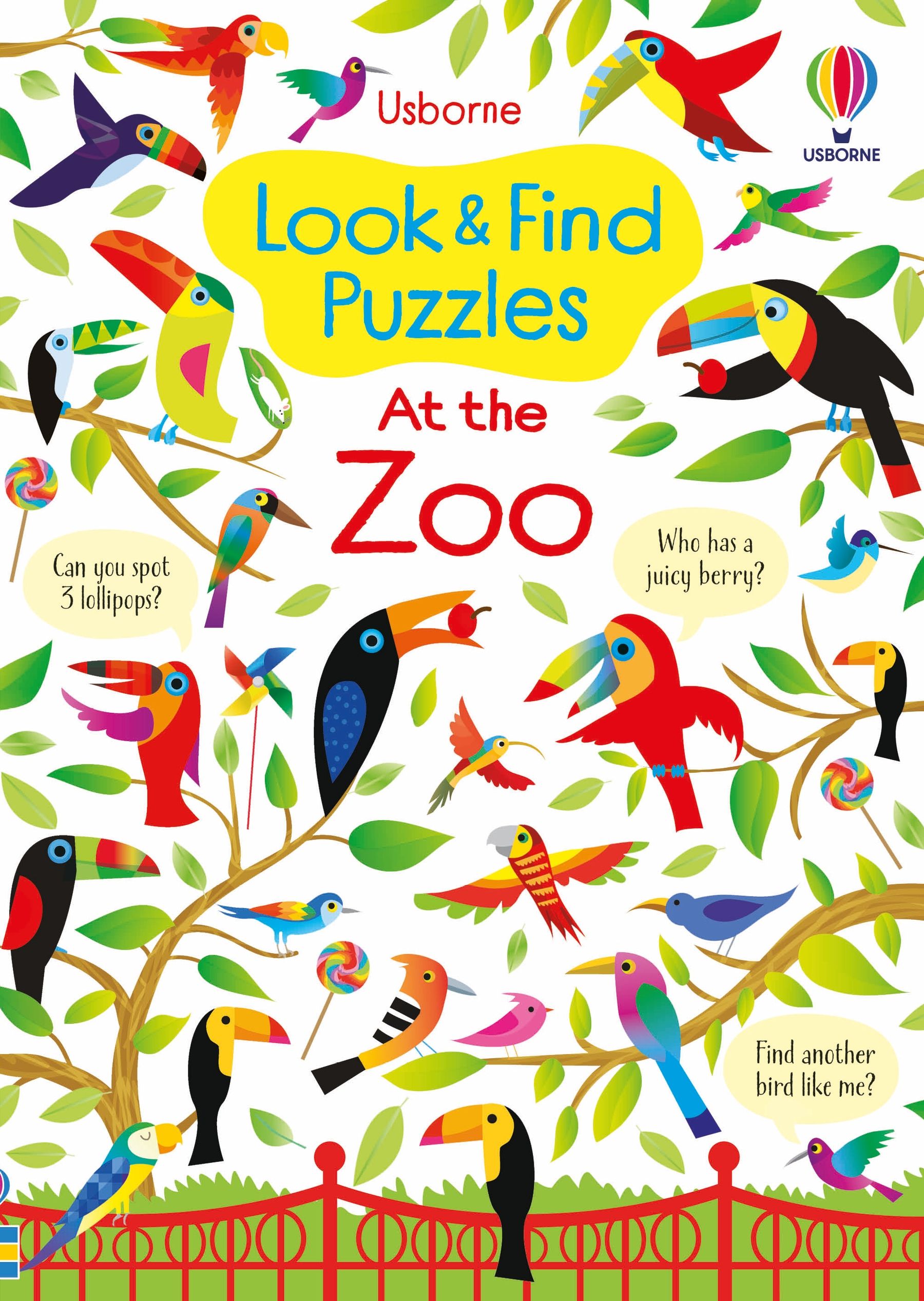 Fahasa - Look And Find Puzzles: At The Zoo