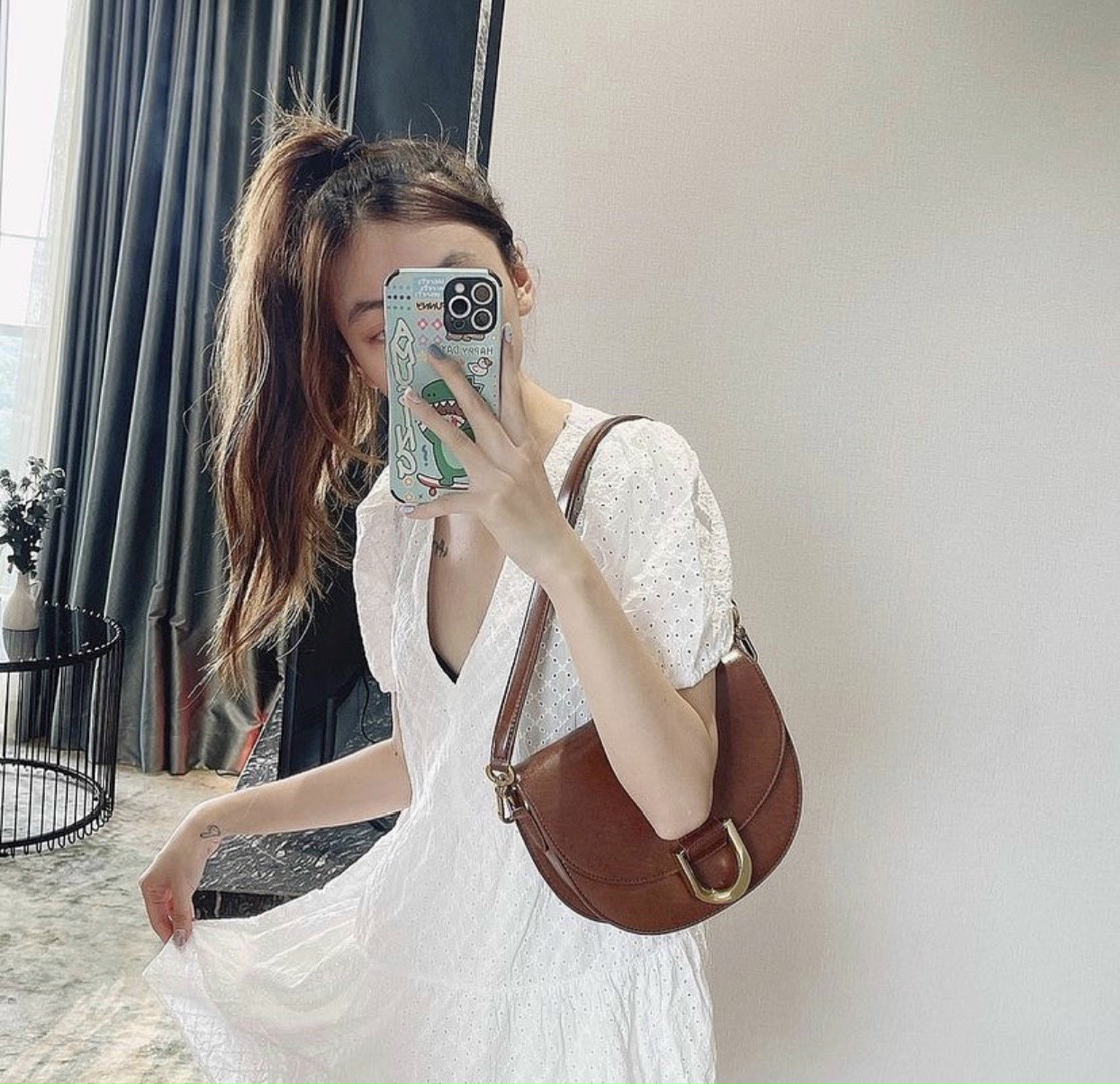 Túi kẹp nách nữ  đủ màu size 19 cm Model: Ck2-80781454