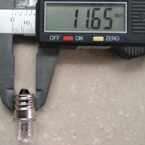 Bóng đèn sợi đốt 24V 0.11A đuôi xoáy 12mm E12