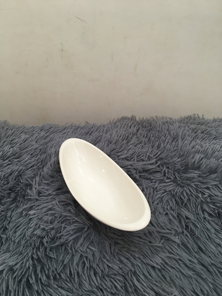 TÔ OVAL VÀNH ĐẦU 22 CM - GỐM SỨ MINH LONG I