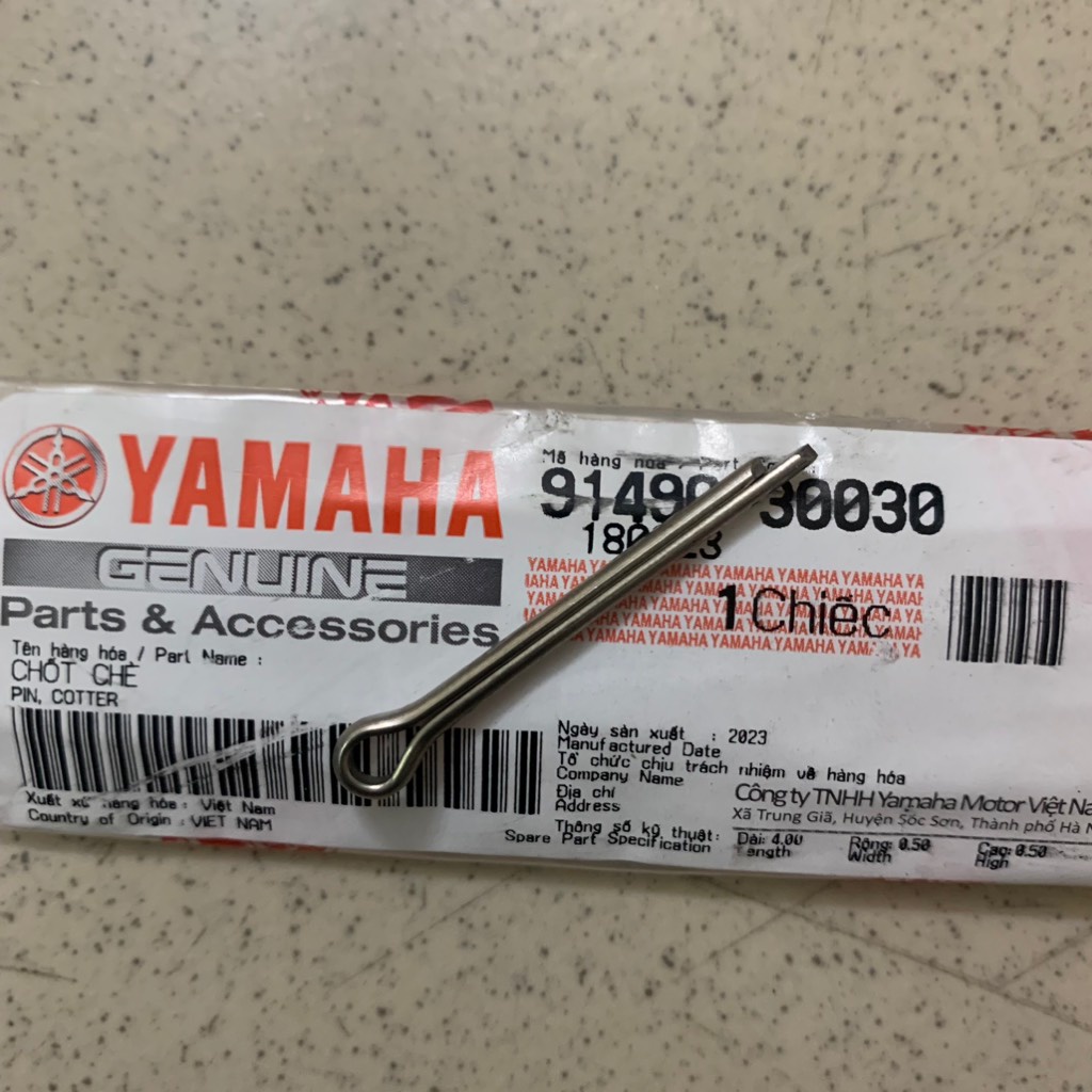 [Chính hãng Yamaha]YAPT-2001 Chốt chẻ chống Yamaha
