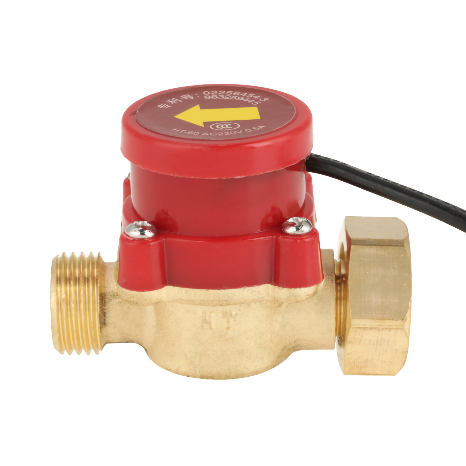 Bơm công tắc dòng chảy HT-60 AC220V 0.5A G3/4 -1/2 Chủ Đề Máy Bơm Nước cảm biến lưu lượng Ống Tăng điều khiển công tắc Nước điều chỉnh lưu lượng công tắc cảm biến