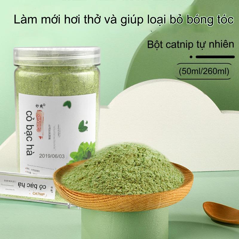 Cỏ bạc hà mèo khô Catnip cho mèo
