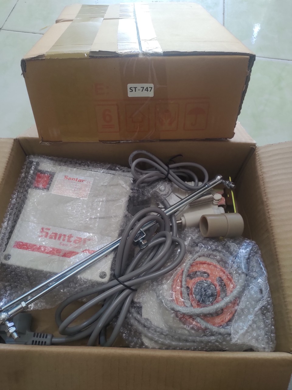 hộp motor liền trục 747 máy vắt sổ