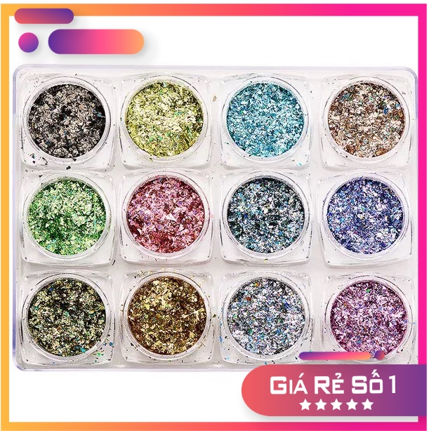 Nhủ khổng tước sét 12 màu - Sugar Nails
