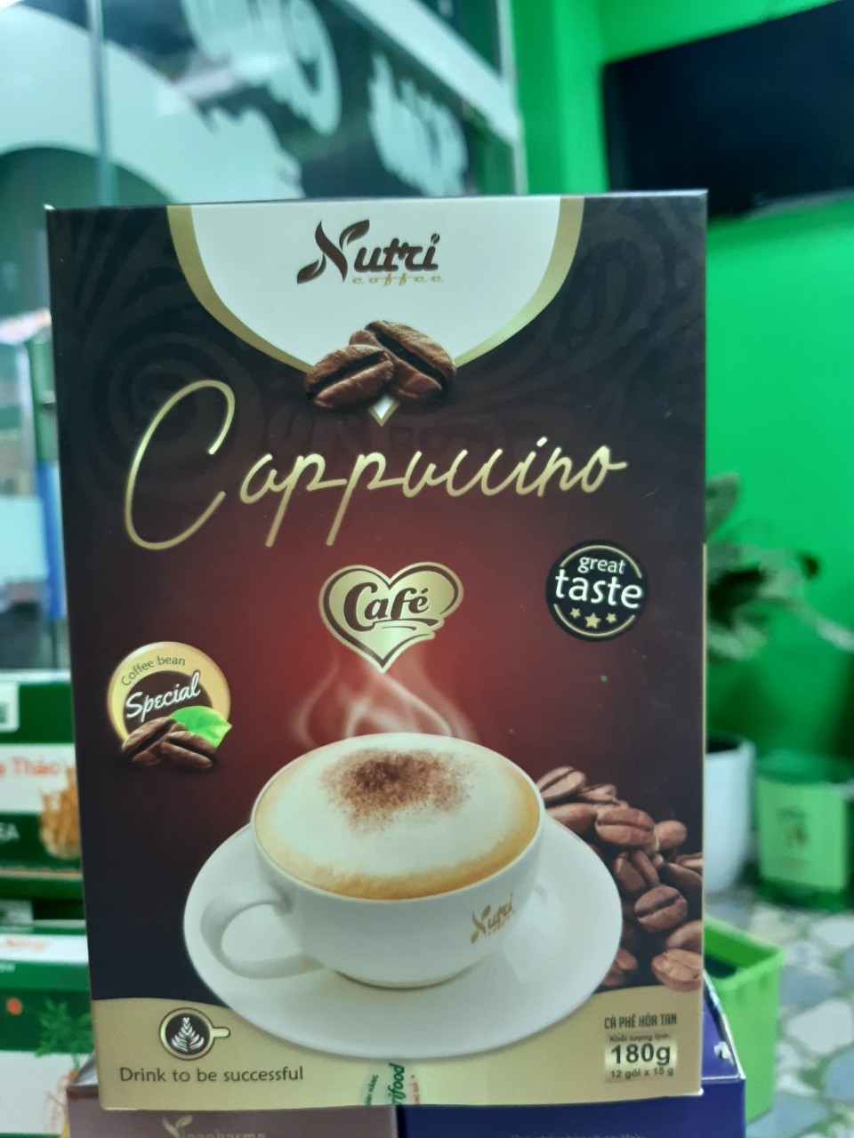 cà phê capuchino vị đặc biệt