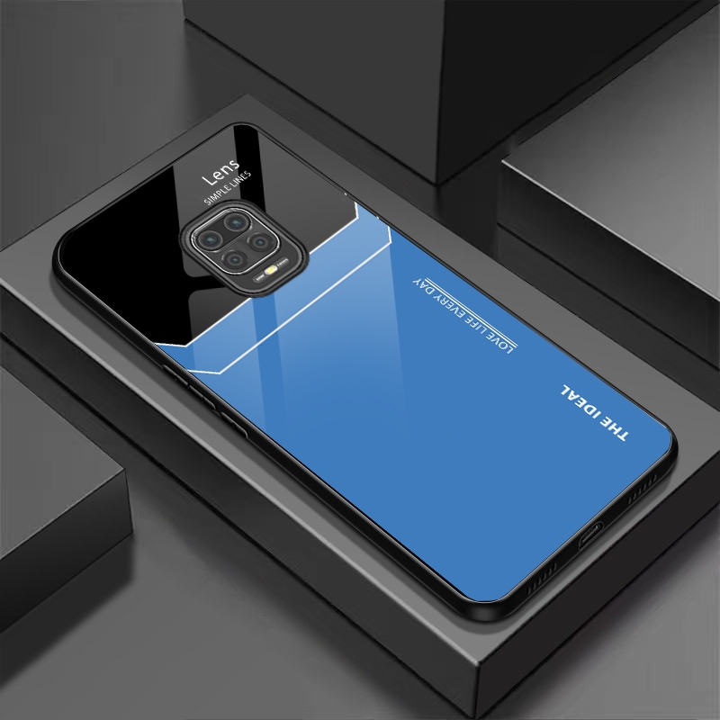 Ốp Lưng XIAOMI NOTE 9, NOTE 9S, NOTE 9 PRO Mặt lưng kính, chống sốc, thiết kế riêng