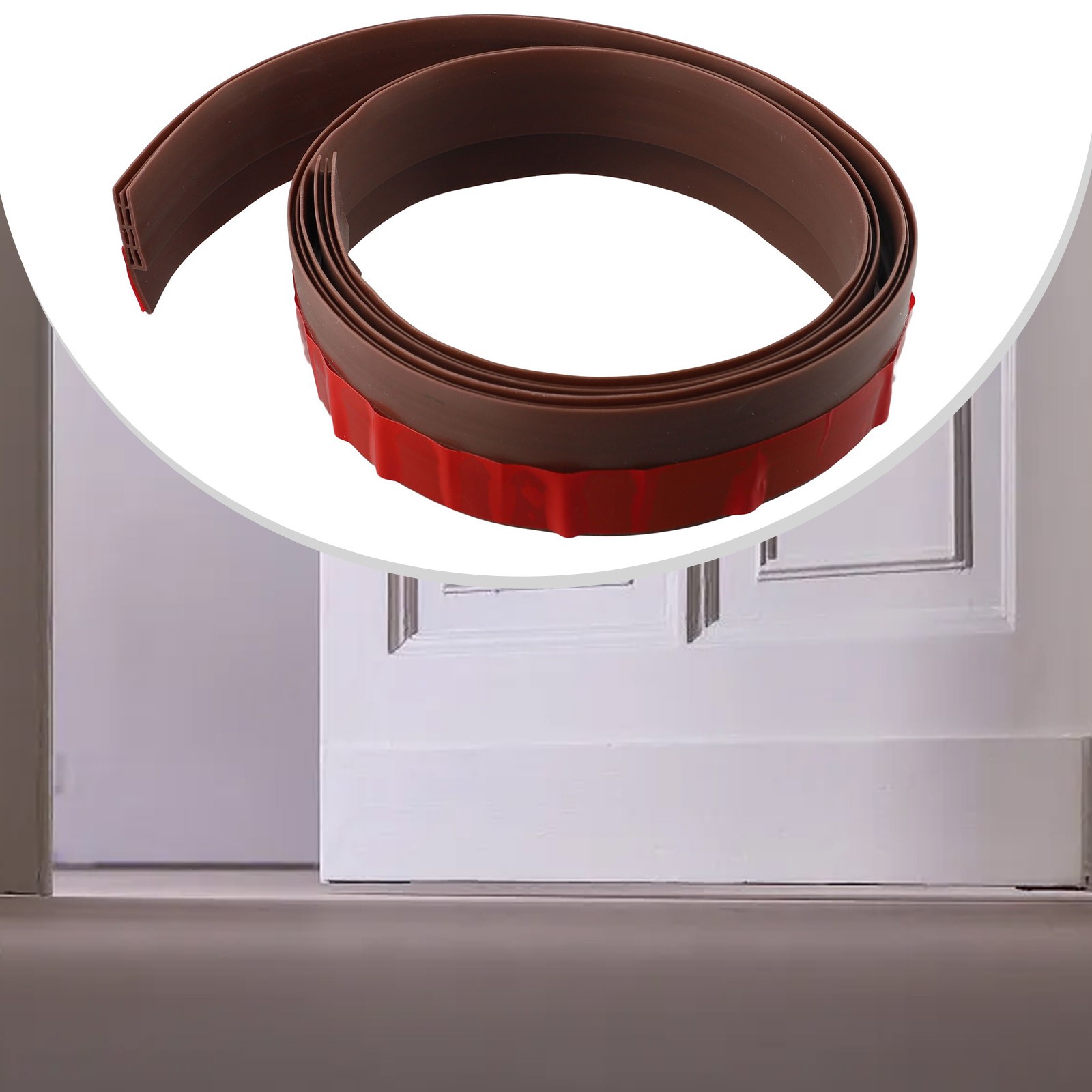 CH Flexible Rubber Door Bottom Stopper Strip Keep the Drafts and Noise Out Delivery Fast