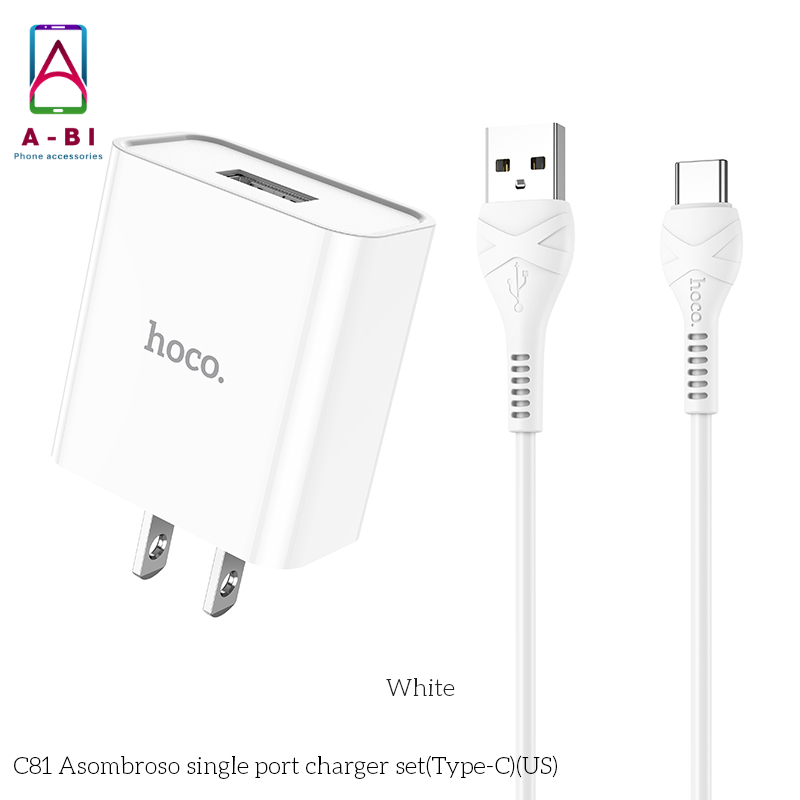 Bộ Củ sạc Hoco C81/C81A - Lightning- Micro- TypeC