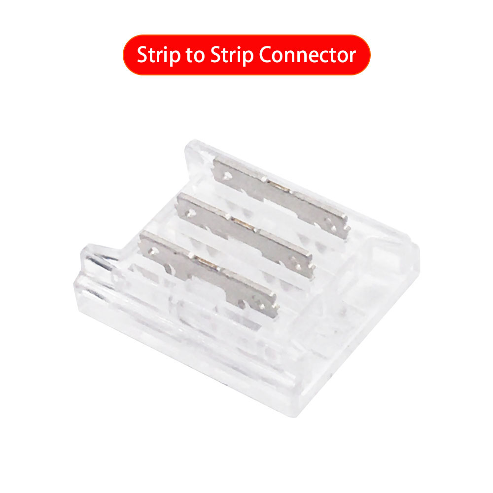 WS2811%20WS2812B%20SK6812%20LED%20Transparent%20Solderless%20Cover%20Connector%2010mm%20Width%20For%20SMD%20Led%20Strip%20-%20Image%204