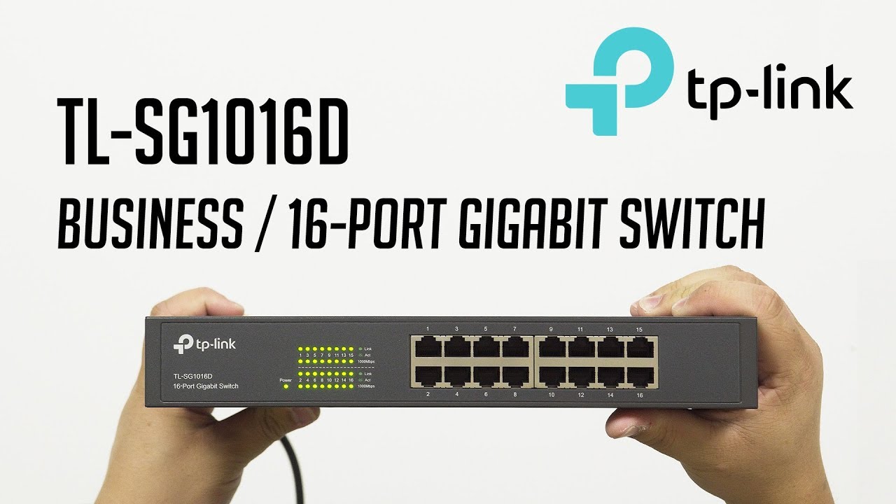 Switch chia mạng 16 cổng TP-Link SG1016D  - hàng chính hãng