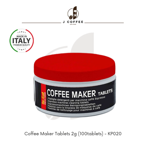 Espresso Machine Cleaning Tablets 2gram x 100 tabs KP020 DECAF