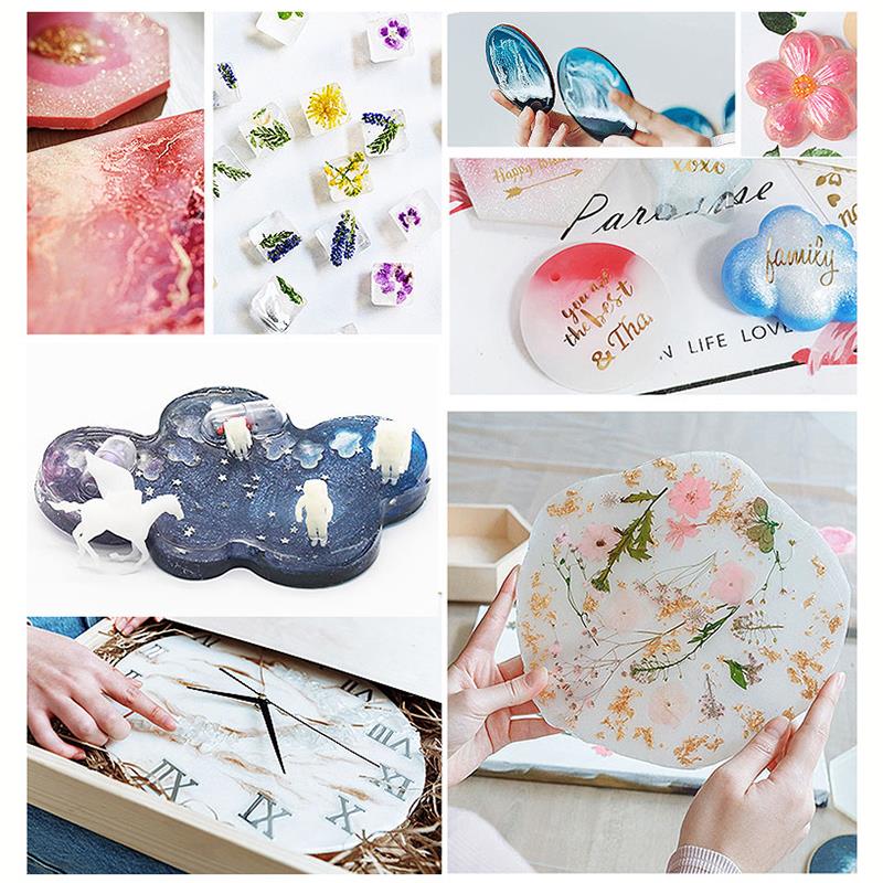 【Great Selection】 High Transparency 3:1 AB Epoxy Resin Glue Kit High