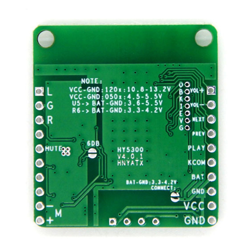 QCC3008 APTXLL Receiver Board Module HiFi Bluetooth 5.0 TWS Audio Car Bluetooth Receiver Board(NO DC)