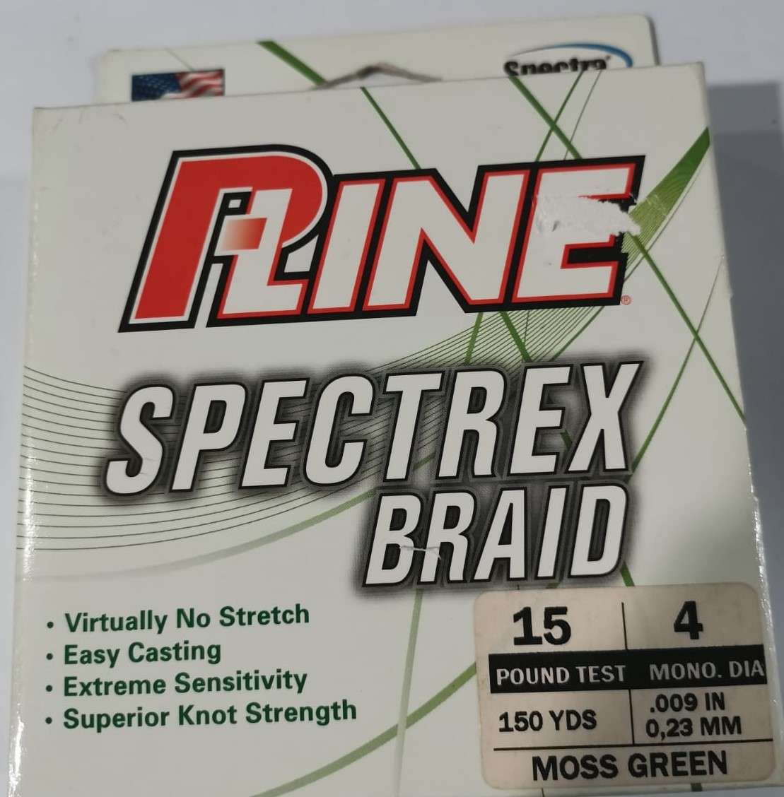 P-Line Spectrex Braid 10 Lb Test 300 Yds Moss Green 