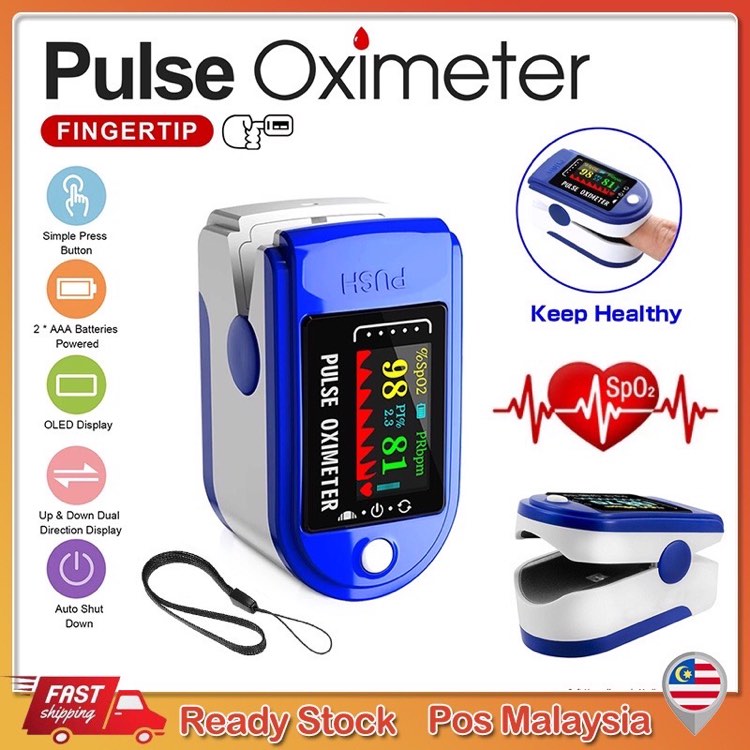 Finger Oximeter pulse oximeter spo2 | Lazada