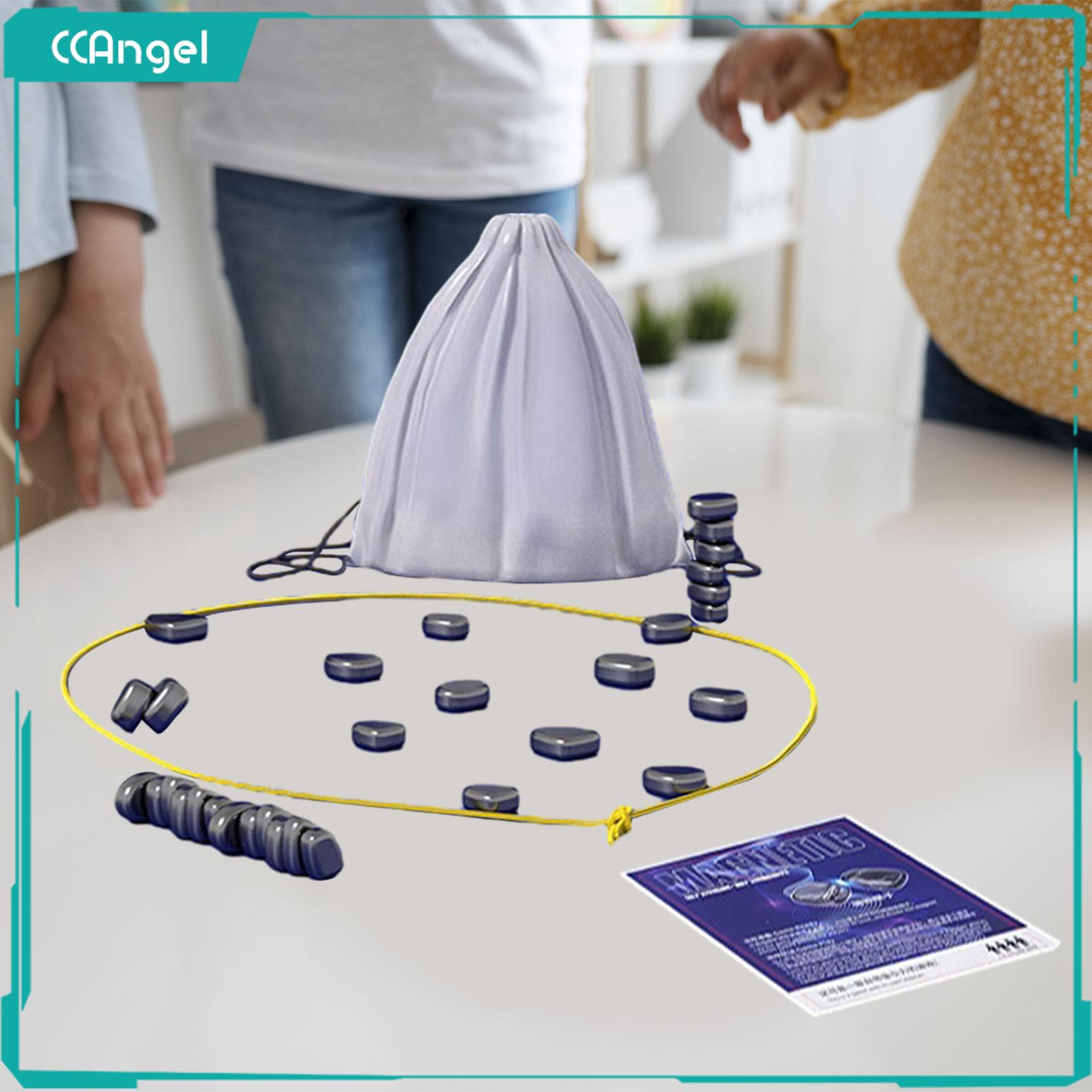 CCAngel Kids Chess Game Educational Checkers Game Multiplayer Chess Board Game Effect Chess Set for Gatherings Entertainment Leisure