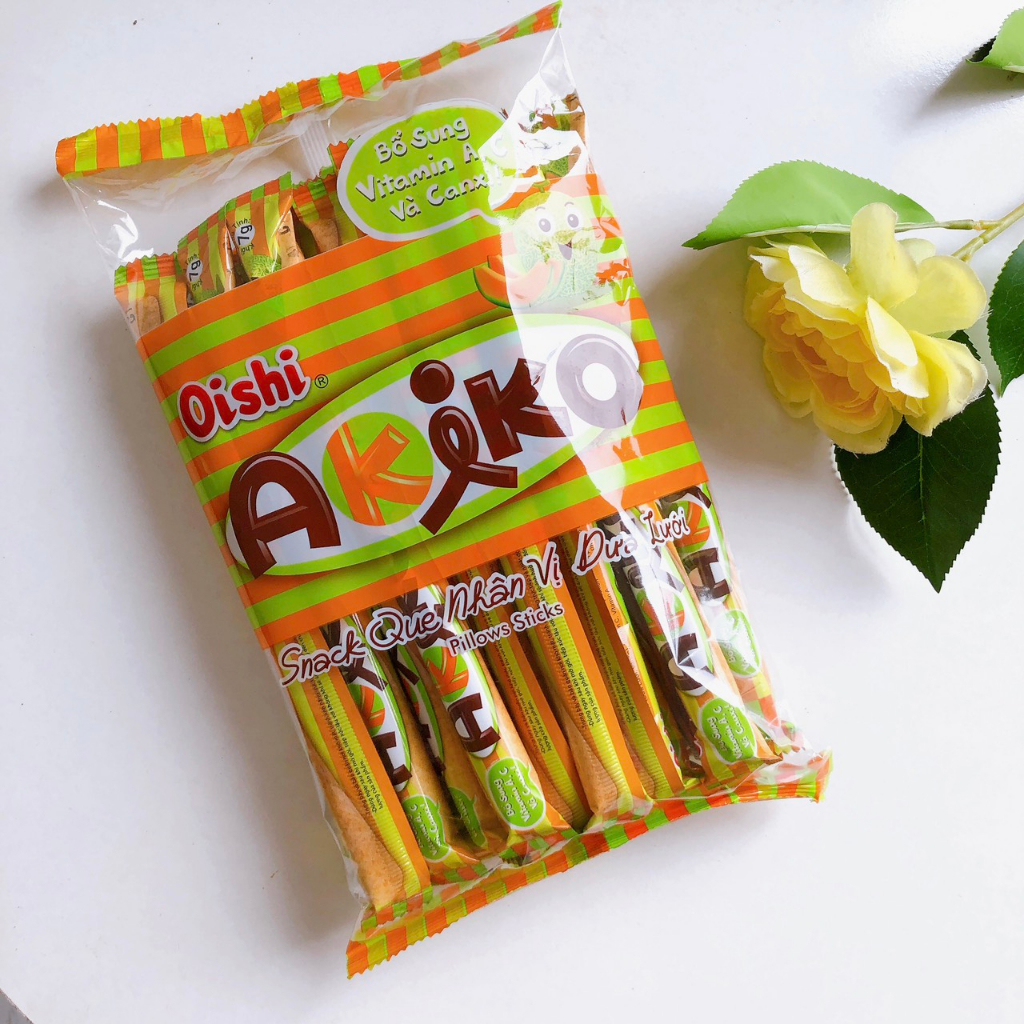 Bánh snack que Akiko oishi đủ vị