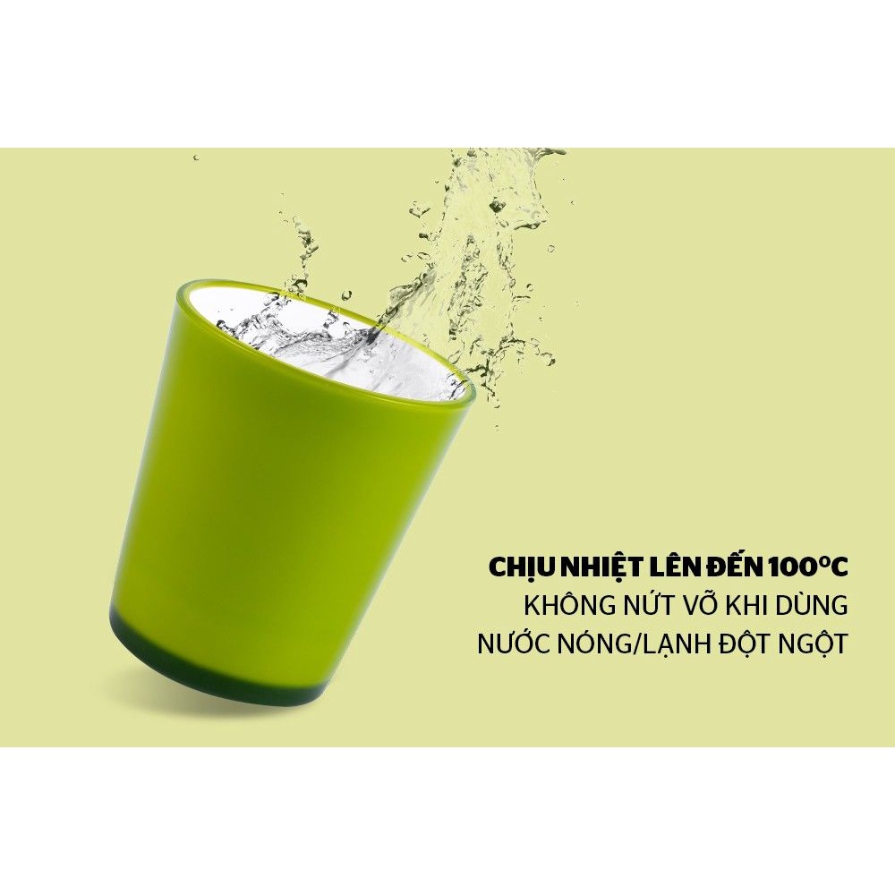 CỐC CÁCH NHIỆT 2 LỚP BIOZONE 310ML KB-CU310PGT
