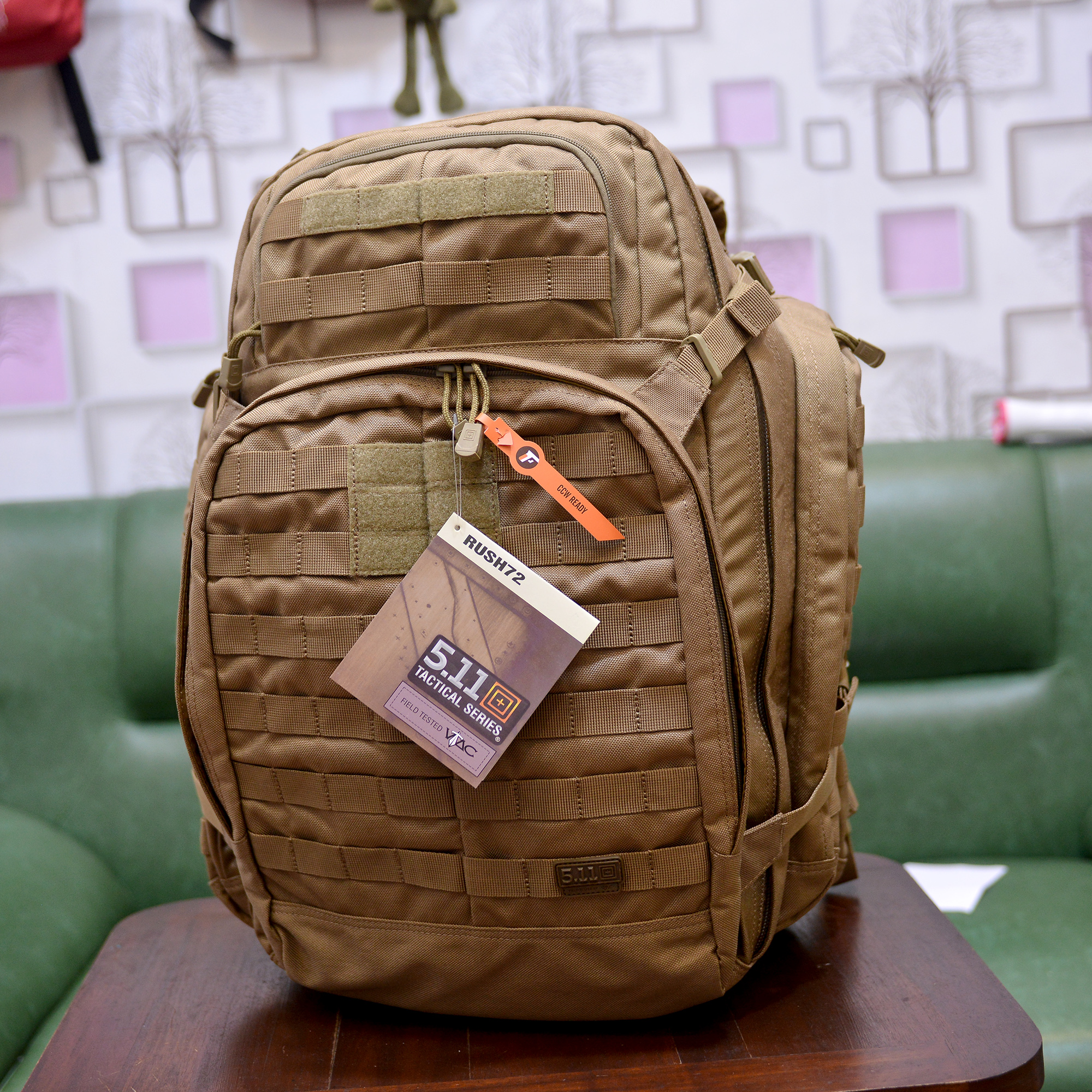 [HCM]Hình thật- balo chiến thuật tactical 5.11 rush 72