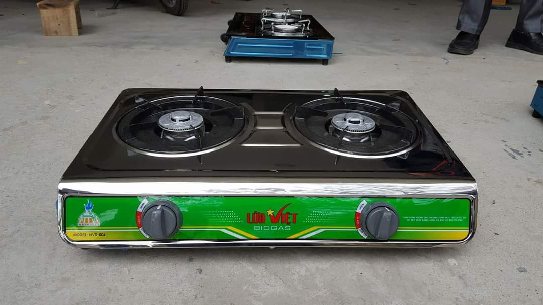 bếp biogas đôi inox HV-BIOGAS