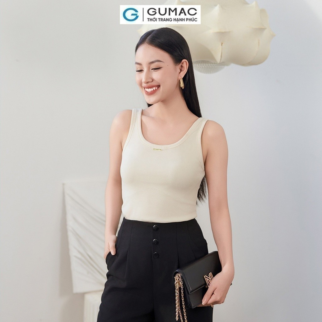 Áo thun 3 lỗ thời trang GUMAC ATE01032