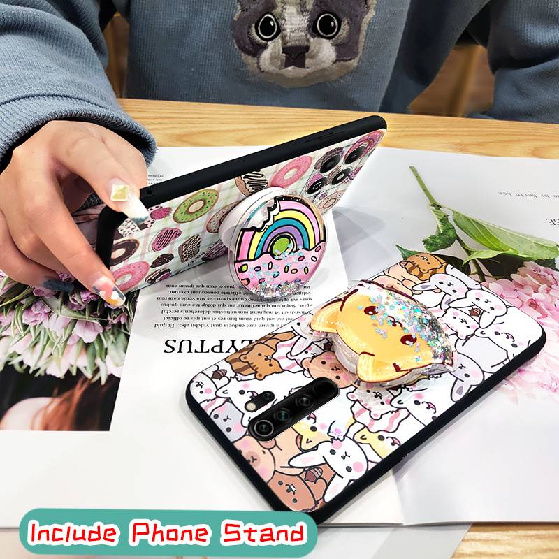 quicksand%20protective%20Phone%20Case%20For%20Honor%20X6b%20Kickstand%20Glitter%20Waterproof%20Durable%20phone%20lens%20protection%20Cartoon%20cute%20-%20Image%202